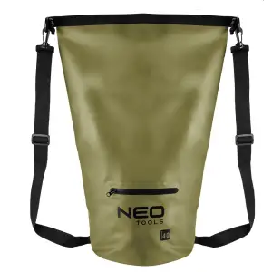 Рюкзак сумка Neo Tools, PVC 500D, 40л, водонепроникна, зелена (63-162) UA