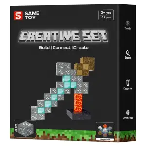 Магнітний конструктор Same Toy Creative Set Sword 48ел (MCRAFT-1197-SM) UA