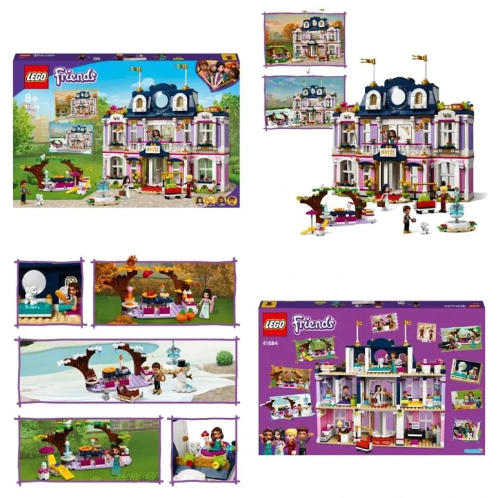 Конструктор LEGO Friends Гранд-отель Хартлейк Сити 41684 UA