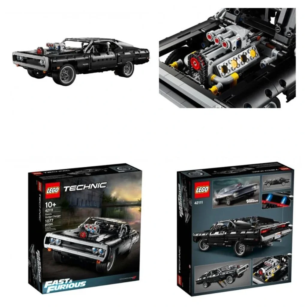 Конструктор LEGO Technic Dodge Charger Доминика Торетто, 42111 UA