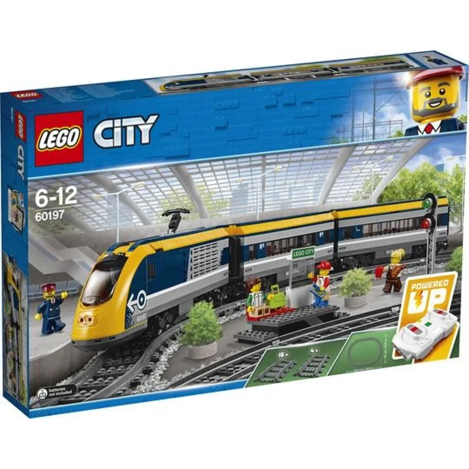 Конструктор LEGO City Пассажирский поезд 60197 UA