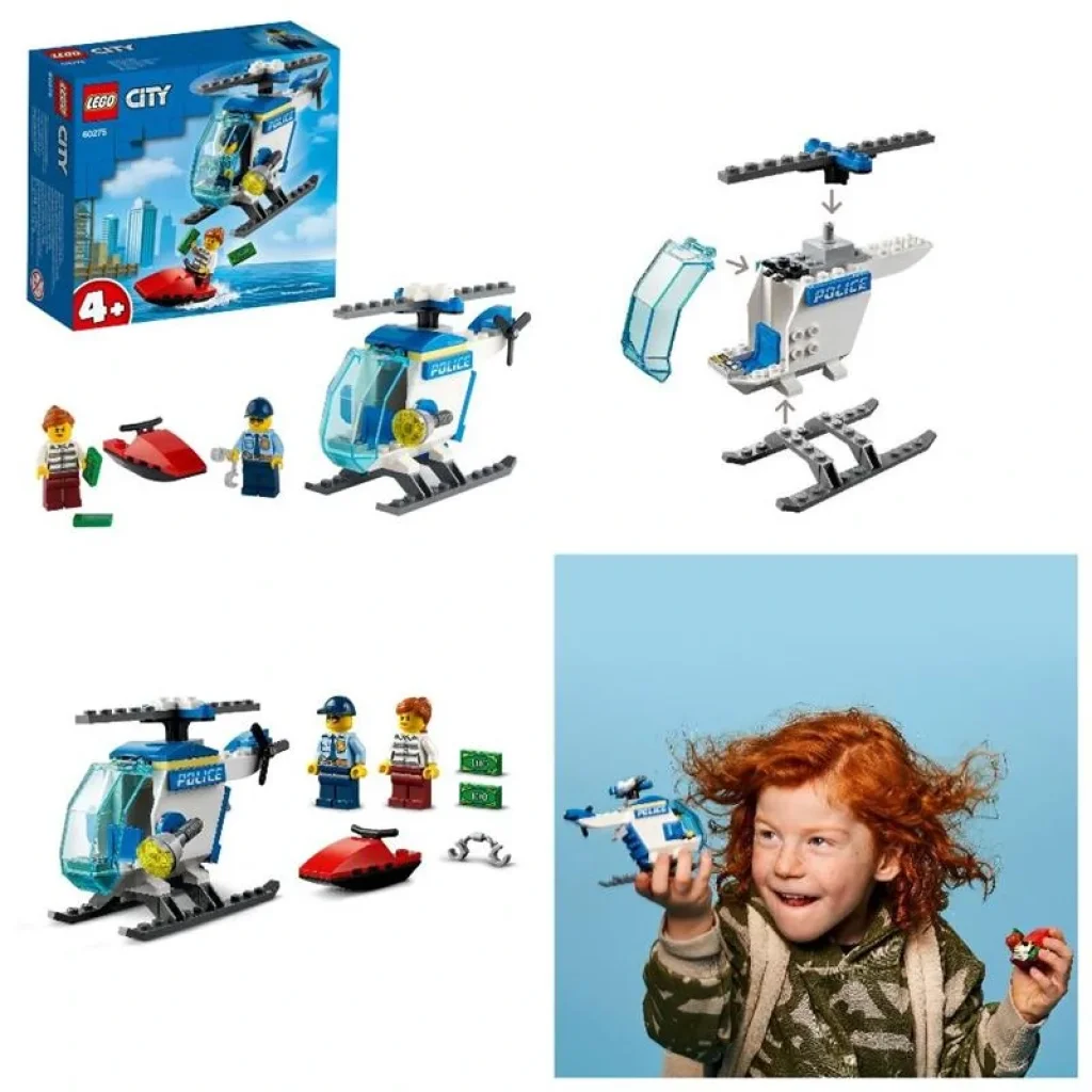 Конструктор LEGO City Поліцейський вертоліт 60275 UA
