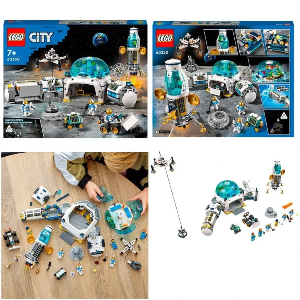 Конструктор LEGO City Лунная научная база, 60350 UA