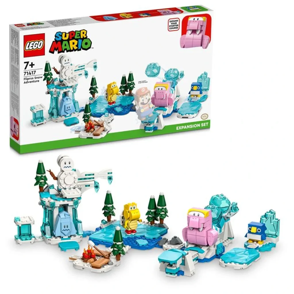 Конструктор LEGO Super Mario Снежное приключение Моржа-Перевертуна. Дополнительный набор, 71417 UA