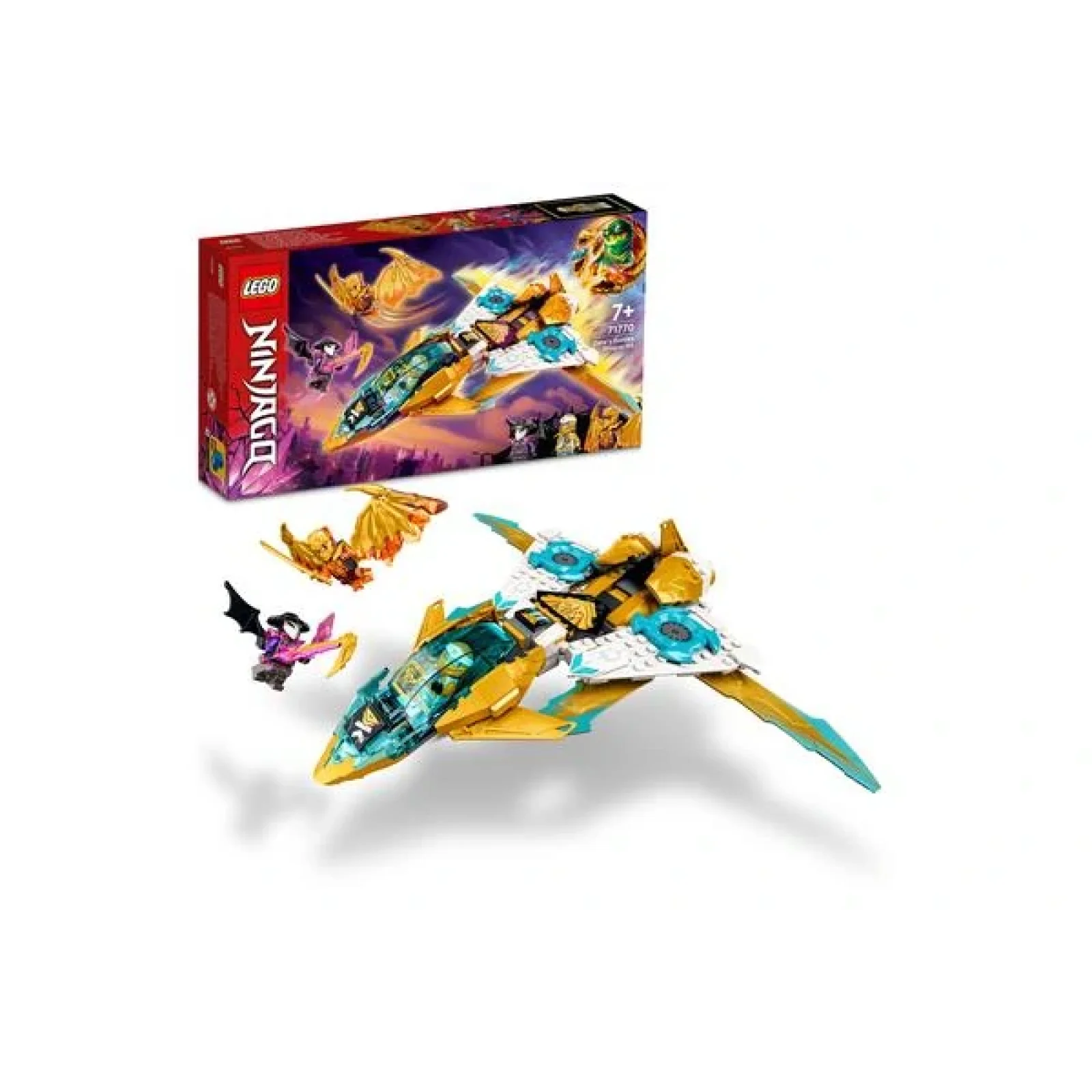 Конструктор LEGO Ninjago Самолет Золотого дракона Зейна, 71770 UA