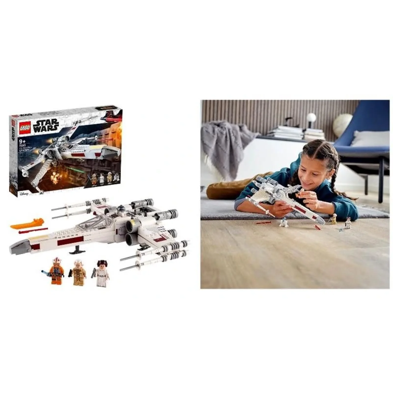 Конструктор LEGO Star Wars™ Истребитель X-wing Люка Скайвокера, 75301 UA