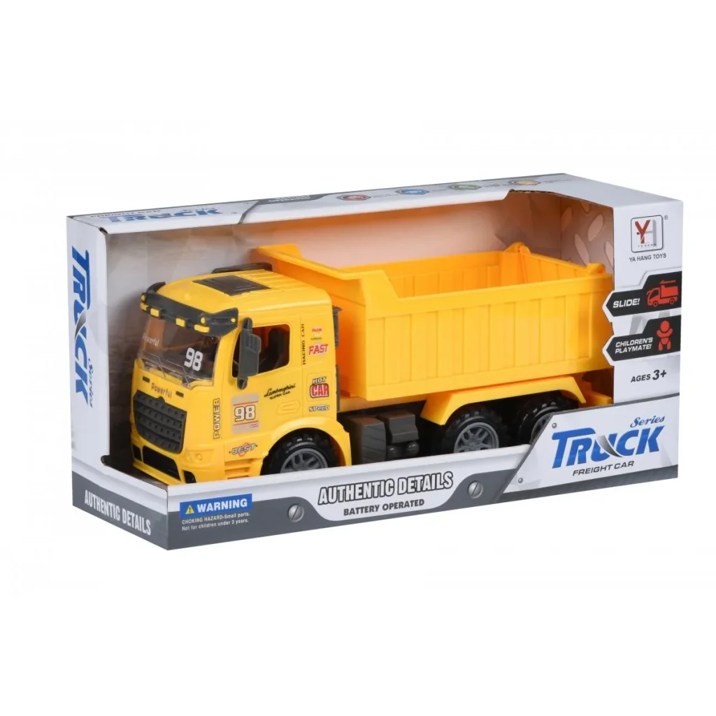 Машинка инерционная Same Toy Truck Самосвал Желтый 98-614Ut-1 UA