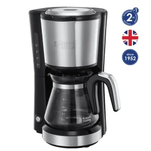 Кавоварка Russell Hobbs 24210-56 Compact Home, 650Вт, 740мл, нержавіюча сталь UA