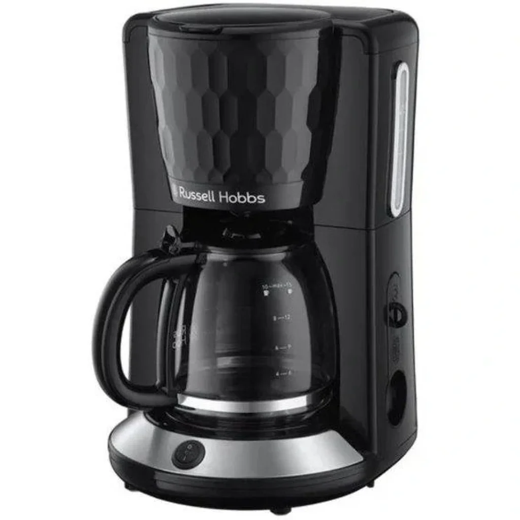 Кавоварка Russell Hobbs крапельна Honeycomb, 1,25л, мелена, чорний, 27011-56 UA