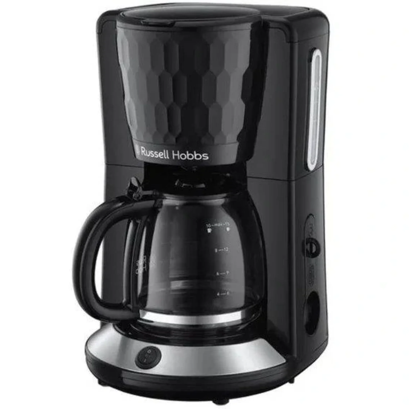 Кавоварка Russell Hobbs крапельна Honeycomb, 1,25л, мелена, чорний, 27011-56 UA