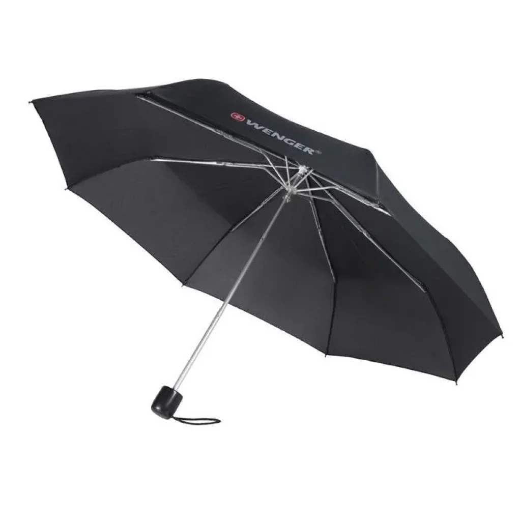 Парасоля Wenger, Large Travel Umbrella, чорна, 611887 UA