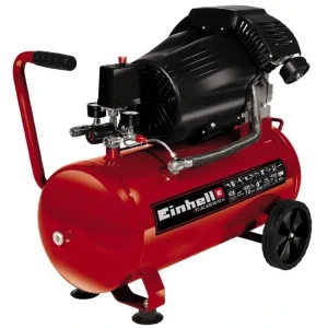 Компресор повітряний Einhell TC-AC 420/50/10 V, 2200Вт, 50л, 420л/хв, 10бар, 2 циліндри (V-подібний), 42кг, 4010495 UA