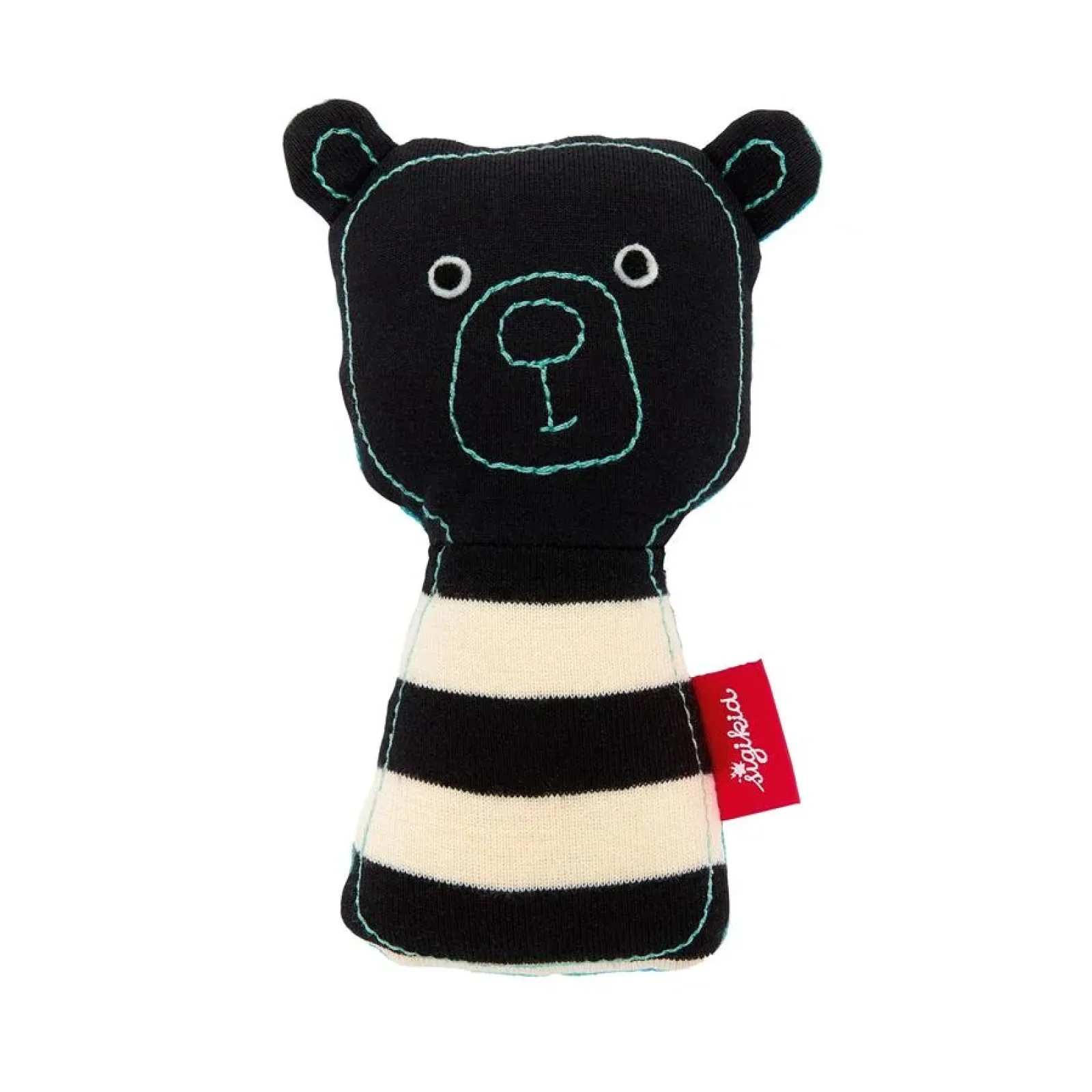 Брязкальце sigikid Black&White Ведмедик 17 см 39116SKDEMO UA