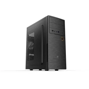 Корпус 2E ALFA (E1801-400),БП 2E ATX400W, MidT, 2xUSB3.0, сталь перфорация (боковая панель), черный, 2E-E1801-400 UA