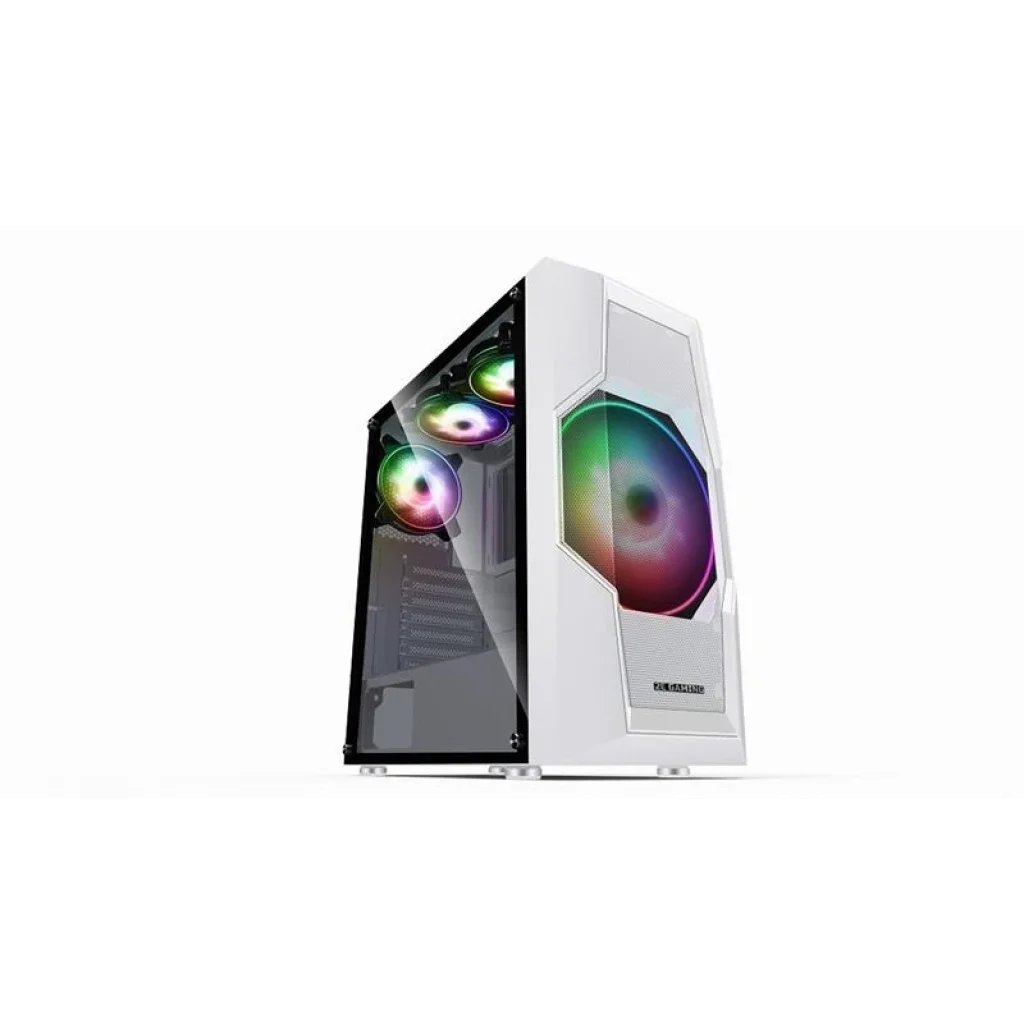 Корпус 2E GAMING TURBO G2057W, без БЖ, 1xUSB 3.0, 2xUSB 2.0, 1x200mm ARGB fan, 3х120mm ARGB fans, TG Side Panel, ATX, White, 2E-G2057W UA