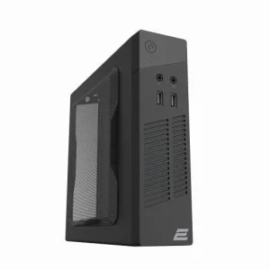 Корпус 2E (M400-120) БП 2E AD120-1210,Mini ITX,Thin-ITX, 2xUSB2.0,1x40мм,черный, 2E-M400-120 UA