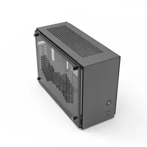 Корпус Zalman M2 MINI GREY, без БЖ, 1xUSB3.0, 1xUSB Type-C, 1x80mm Black fan, Acryl Dual-Side Panel, Aluminium, mITX, Grey, M2MINIGREY UA