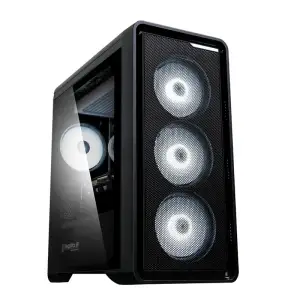 Корпус Zalman M3 PLUS, без БЖ, 1xUSB3.0, 2xUSB2.0, 4x120mm White LED fan, TG Side Panel, mATX, Black, M3PLUS UA