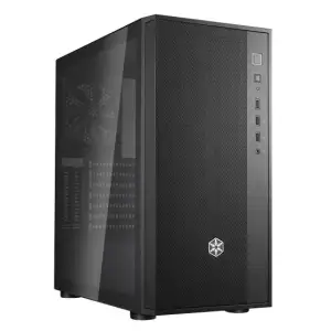 Корпус SilverStone FARA FAR1B-G-V2, без БЖ, 2xUSB3.0, 1xUSB2.0, 1x120mm Black fan, TG Side Panel, ATX, Black, SST-FAR1B-G-V2 UA