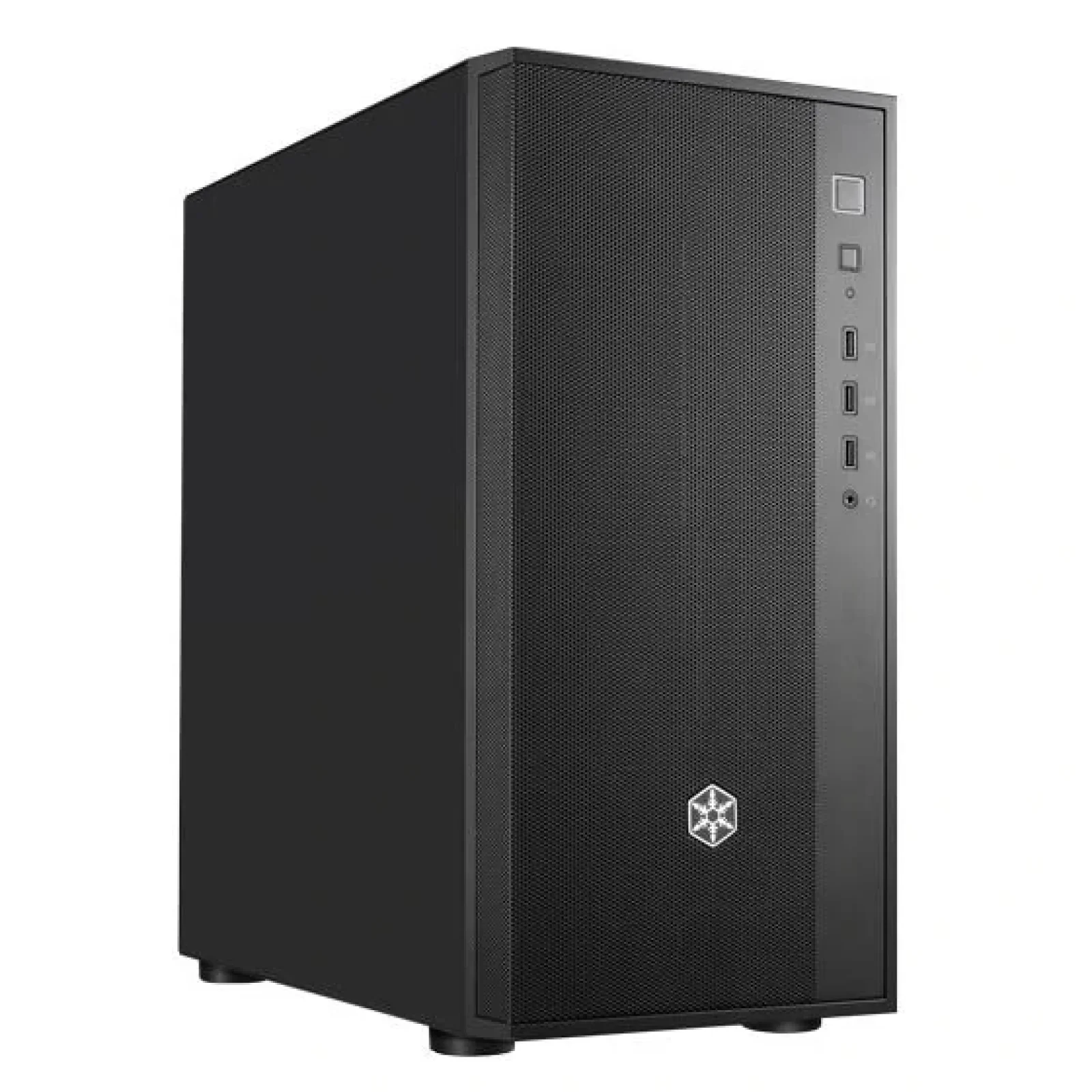 Корпус SilverStone FARA FAR1B-V2, без БП, 2xUSB3.0, 1xUSB2.0, 1x120mm Black fan, TG Side Panel, ATX, Black, SST-FAR1B-V2 UA