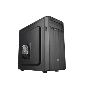 Корпус 2E VIGEO (TMQ0108), с БЖ 2E ATX400W, MiniT, mATX, mini-ITX, 2*USB3.0, сталь перфорація (бокова панель), чорний UA