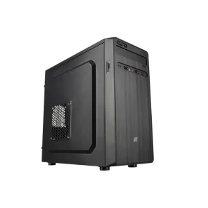 Корпус 2E VIGEO (TMQ0109) с БЖ 2EATX400, MiniT, mATX, mini-ITX, 2*USB2.0, сталь перфорація (бокова панель), чорний UA