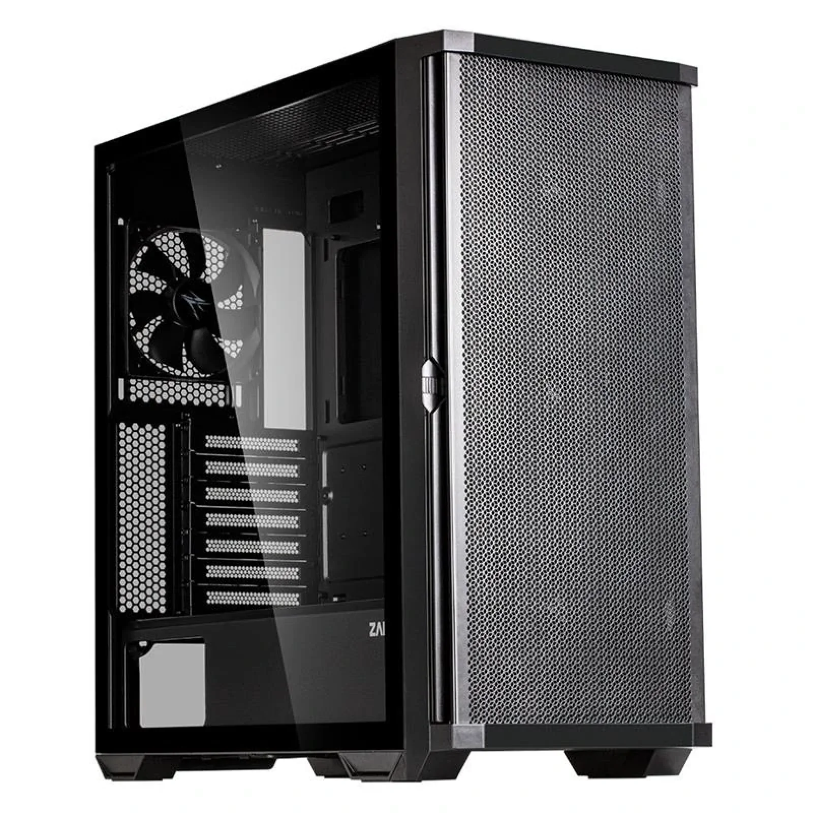 Корпус Zalman Z10 BLACK, без БЖ, 2xUSB3.0, 1xUSB Type-C, 3x140mm Black fans, 1x120mm Black fans, TG Side Panel, EATX, Black UA