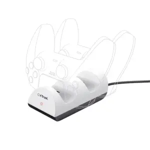 Зарядна станція для геймпадів Trust GXT 254 for PS5, білий (24451_TRUST) UA