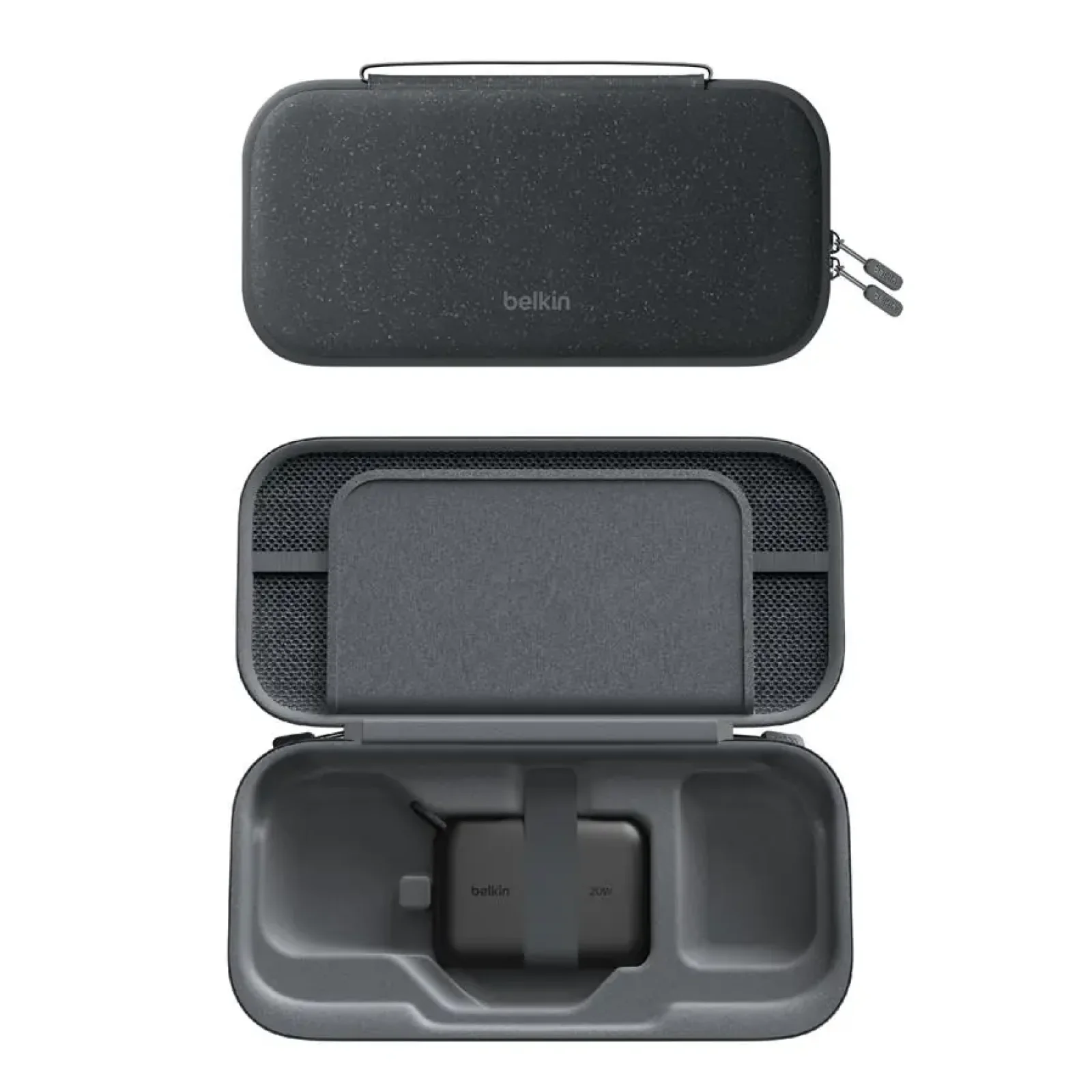 Чохол Belkin із акумулятором 10000мА·год для Nintendo Switch 2, Charcoal (ENA001HQCH-V2) UA