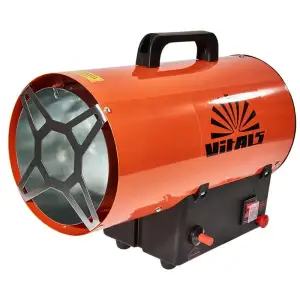 Теплова гармата газова Vitals GH-152, 17кВт, 120м2, 320м3/год, помаранчевий, 3.8кг (211335) UA