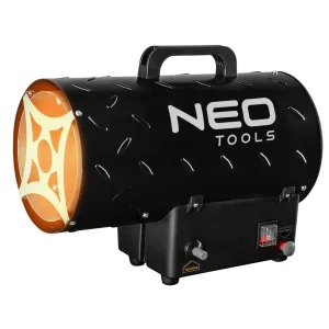 Теплова гармата газова Neo Tools, 15кВт, 150м кв, 580м куб/год, чорний (90-083) UA