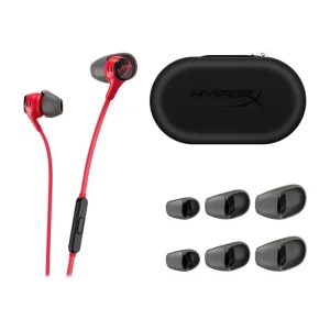 Гарнітура HyperX Cloud Earbuds II 3.5 мм Red, 705L8AA UA