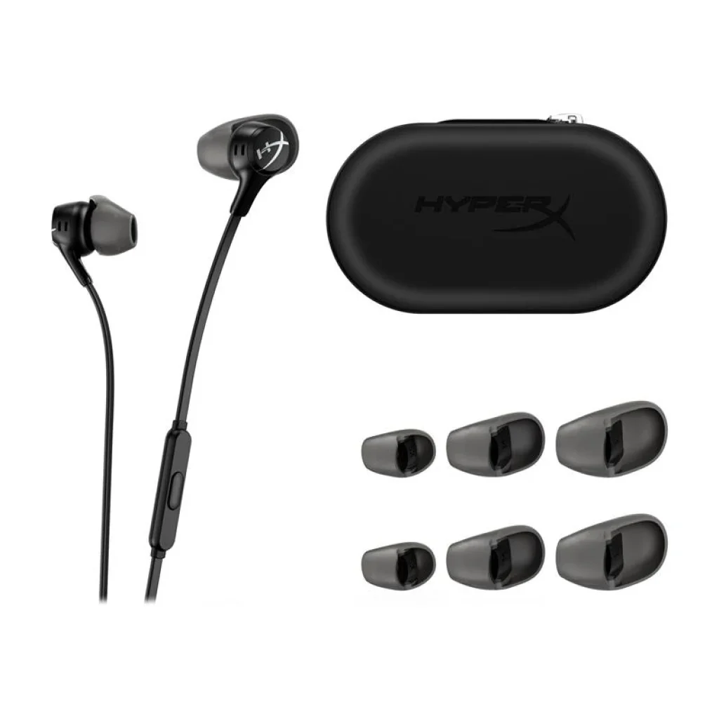 Гарнітура HyperX Cloud Earbuds II 3.5 мм Black, 70N24AA UA