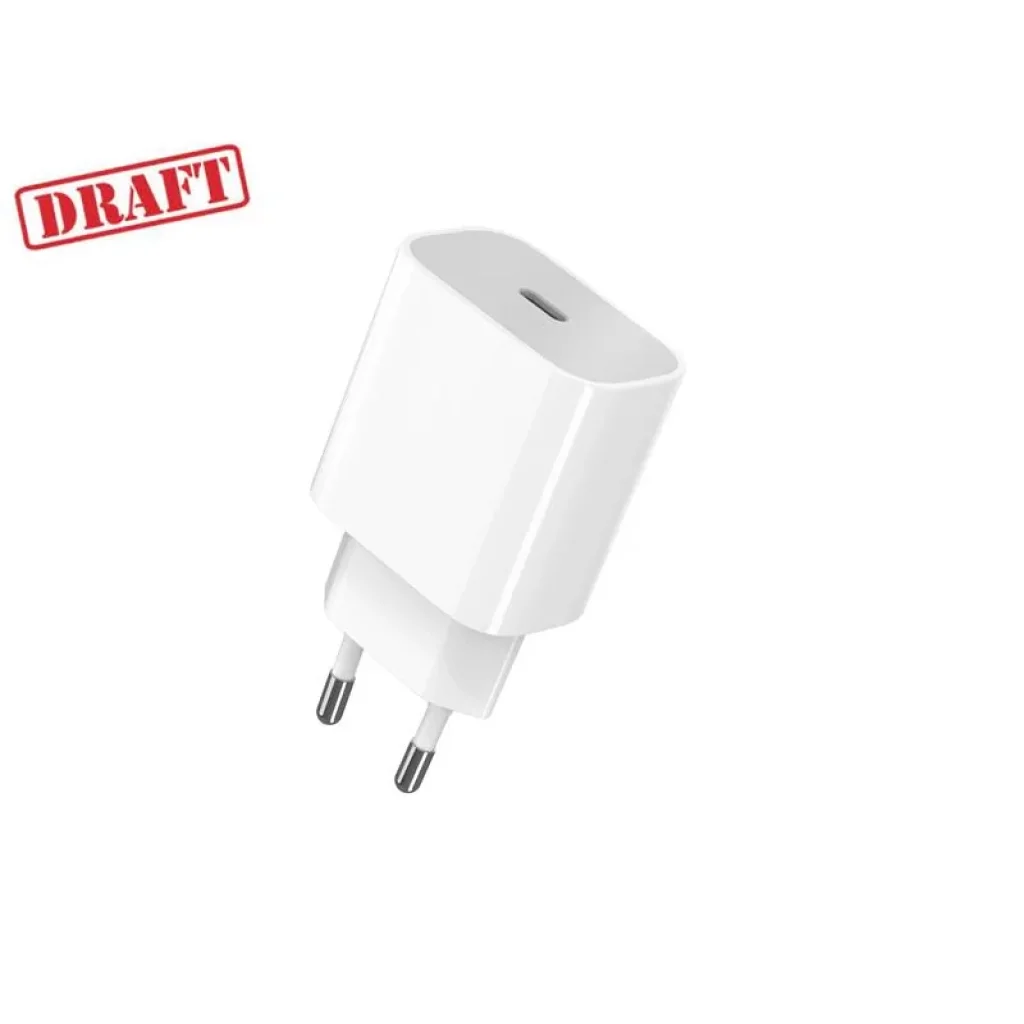 СЗУ 2E 30Вт USB-C PD, білий, 2E-WC1USBC30W-W UA