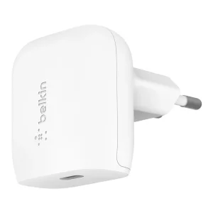 МЗП Belkin 20Вт USB-C PD PPS, білий, WCA006VFWH UA