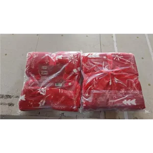 Плед Ardesto Christmas Flannel 160х200см, 100% поліестер, олені, червоний (ART0126PB) UA