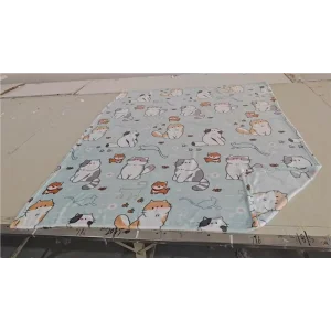 Плед Ardesto Flannel 160х200см, 100% поліестер, милі котики (ART0130PB) UA