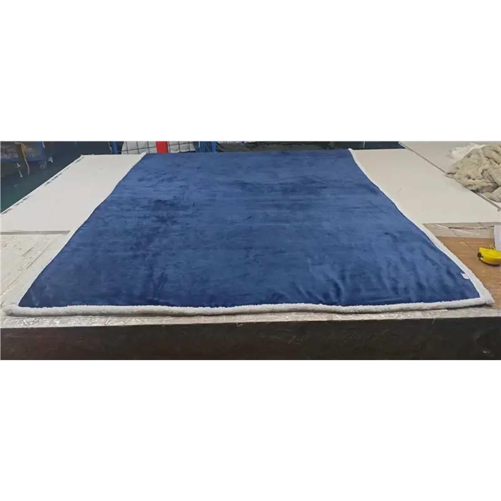 Плед Ardesto Sherpa 160х200см, 100% поліестер, синій темний (ART0204SH) UA