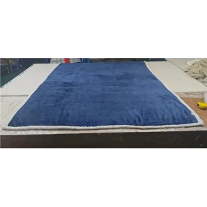 Плед Ardesto Sherpa 160х200см, 100% поліестер, синій темний (ART0204SH) UA