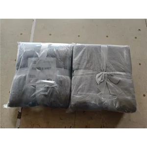 Плед Ardesto Flannel 200х220см, 100% поліестер, сірий світлий (ART0228SB) UA