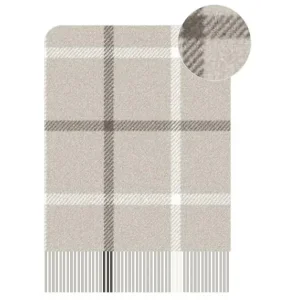 Плед ARDESTO Leonardo Alpina, 140x200см, 100% вовна, бежевий (ART0702LM) UA