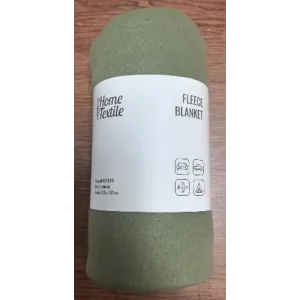 Плед ARDESTO Fleece 130x160см, 100% поліестер, зелений (ART0730PB) UA