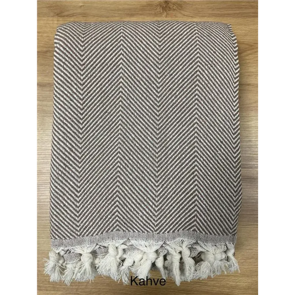 Плед Ardesto Summer 140х190см, 100% бавовна, коричневий (ART0915SR) UA