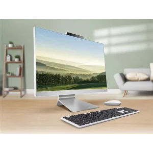 Комп'ютер персональний моноблок ASUS M3702WFAK-WPE0030 27" FHD AG, AMD R5-7520U, 16GB, F512GB, UMA, WiFi, кл+м, без ОС, білий, 90PT03M1-M00JS0 UA