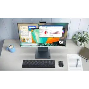 Персональный компьютер моноблок Acer Aspire S27-1755 27" QHD, Intel i7-1260P, 16GB, F512GB, UMA, WiFi, кл+м, Lin, черный, DQ.BKEME.001 UA