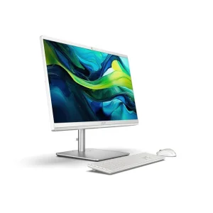 Комп'ютер персональний моноблок Acer Aspire C24-195ES 23.8" FHD Intel U5-125U, 16GB, F512GB, UMA, WiFi, кл+м, 3р, без ОС, сірий, DQ.BM4ME.002 UA