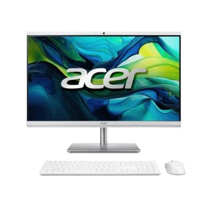 Комп'ютер персональний моноблок Acer Aspire C27-195ES 27" FHD Intel 5-125U, 16GB, F512GB, UMA, WiFi, кл+м, 3р, без ОС, сірий, DQ.BMFME.002 UA