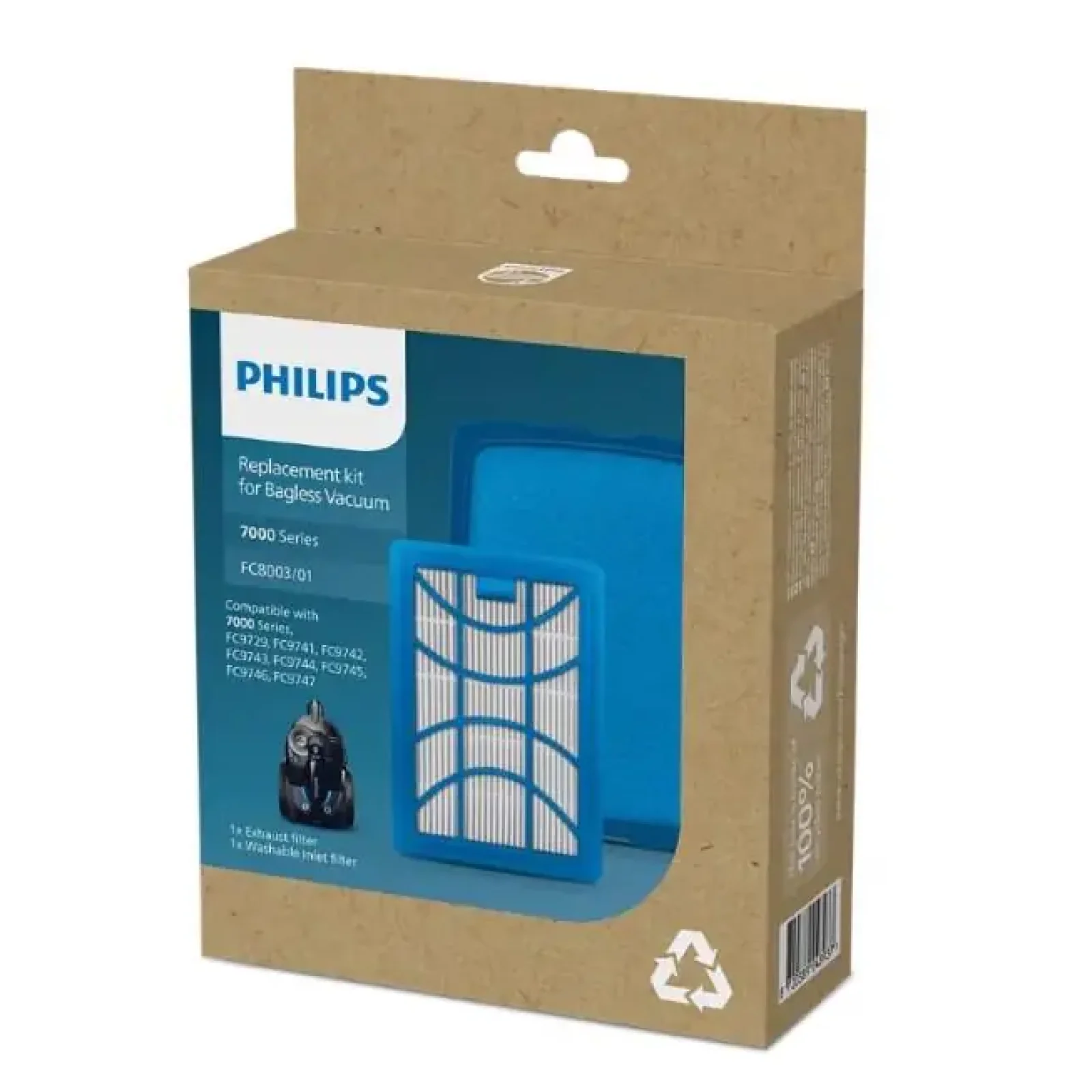 Набір фільтрів для пилососа Philips для PowerPro Expert (FC8003/01) UA