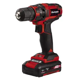 Шуруповерт-дриль Einhell TC-CD 18/35 Li, PXC, 1х1.5Аг, БЗП, 35Нм, 550 об/хв, 1.36кг, 4513914 UA