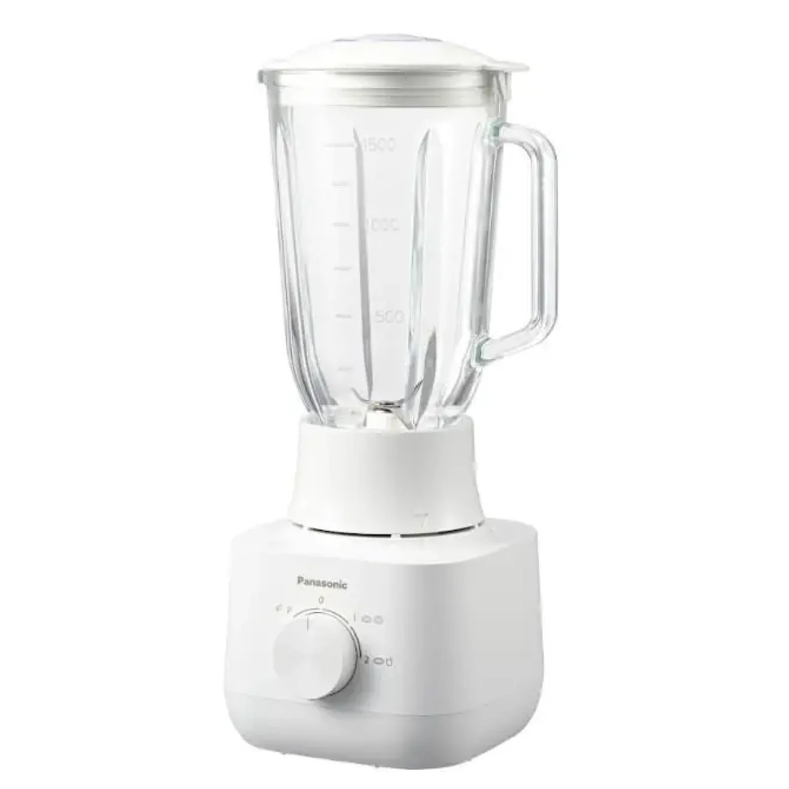 Блендер Panasonic стаціонарний, 450Вт, чаша-2000мл, млин., для спецій, білий (MX-EG5311WTQ) UA
